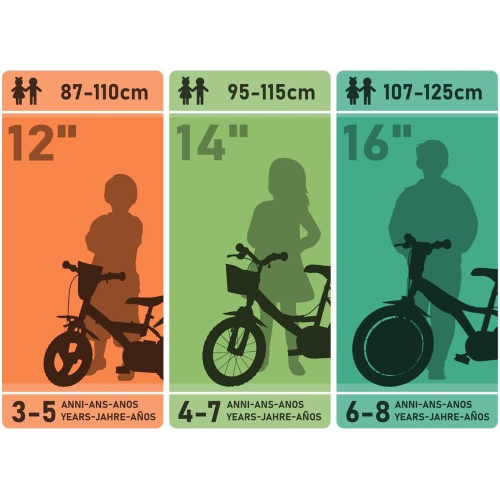 BICI 16M - SPIDERMAN "LUBEX