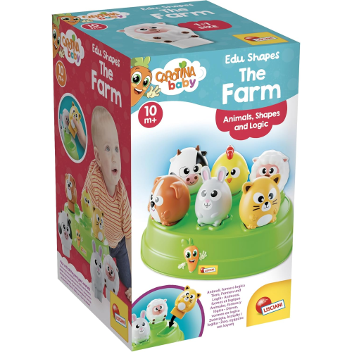 CAROT. BABY- EDU SHAPES - THE FARM