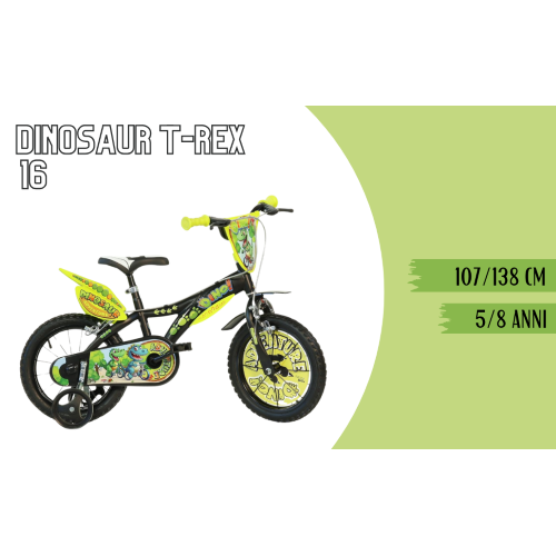BICI 16M - DINOSAURO  ADVENTURE