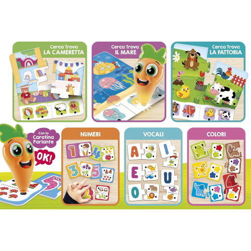 CAROT. BABY- PENNA PARLANTE 20 G. EDUCATIVI