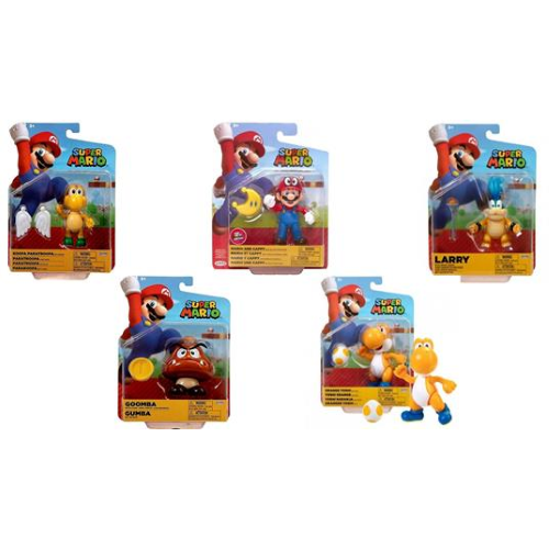 FIGURES- MARIO BROSS ASS. 10 CM