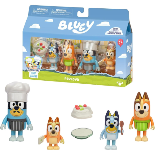 BLUEY- SET 4 PERS. ASS.