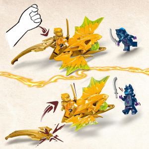 NINJAGO - ATTACCO DEL RISING DRAGON DI ARIN