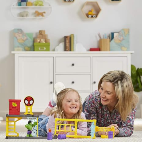 $ SPIDEY- ^MEGA HULK SPACCATUTTO PLAYSET