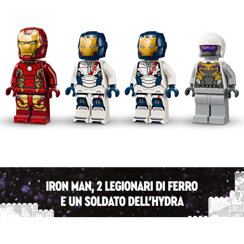 S.HEROES- IRON MAN E LEGIONE DI FERRO SOLDATO HYDRA