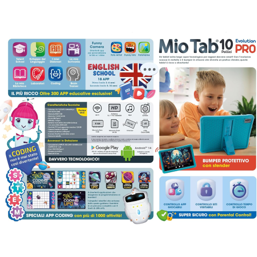 024 - MIO TAB 10´ 05-12 A EVOLUTION PRO 64 GB