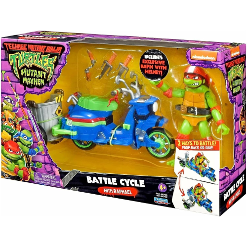 TURTLES - TMN VEICOLI CON PERSONAGGIO