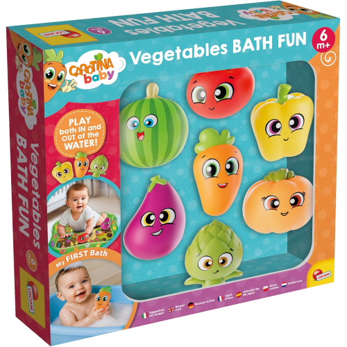 CAROT. BABY-  VEGETABLES BATH FUN