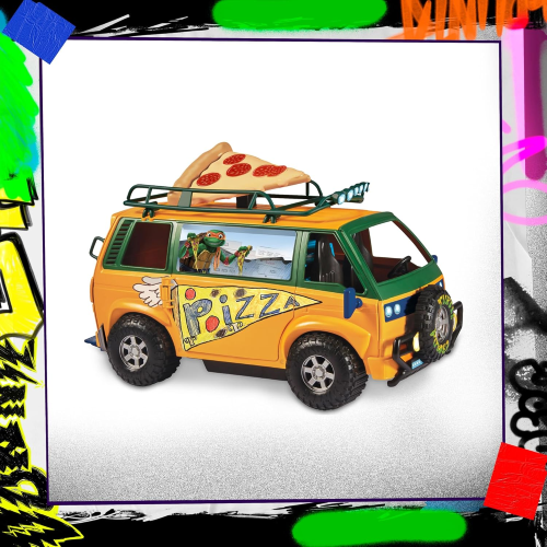 TURTLES - TMN NINJA PIZZA VAN
