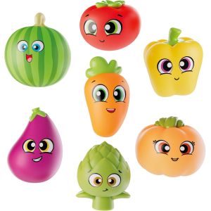 CAROT. BABY-  VEGETABLES BATH FUN