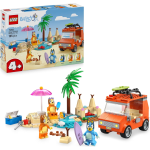 BLUEY LEGO - VACANZA SULLA SPIAGGIA DELLA FAMIGLIA