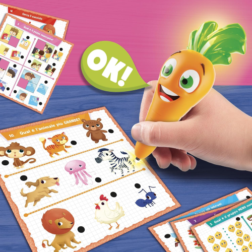 CAROT- PRIMA MAESTRA - NUMERI LOGICA E MEMORIA