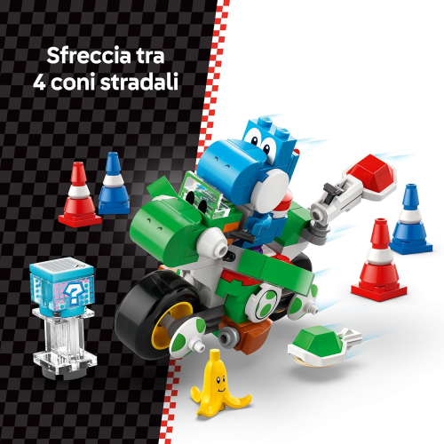 M.BROSS LEGO - MARIO KART MOTO YOSHI