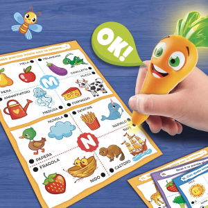 CAROT- PRIMA MAESTRA - MAXI SCHEDE ALFABETO E PAROLE