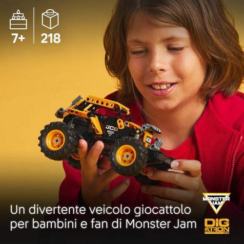 TECHNIC- PULL BACK MOSTER JAM DIGATRON