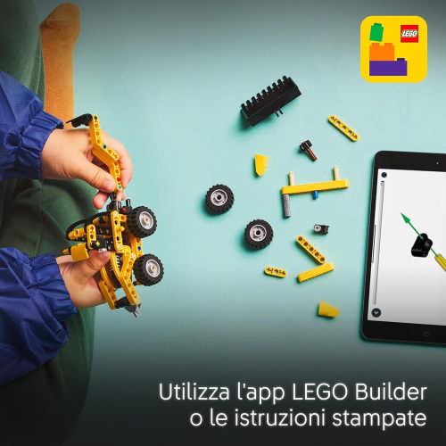 TECHNIC- SCAVATRICE E CUCCHIAIA ROVES...