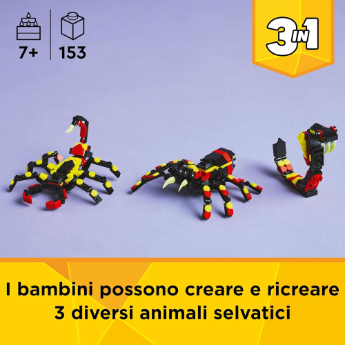 CREATOR- ANIM.SELVATICI RAGNO TRA....