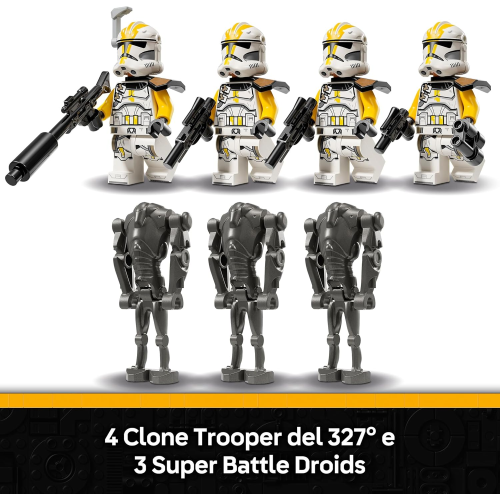 SW LEGO- BATTLE PACK 327° STAR CORPS DI CLONE TROOPERS