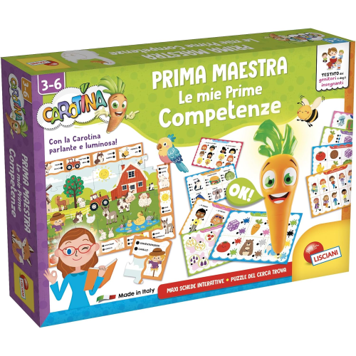 CAROT- PRIMA MAESTRA - LE MIE PRIME COMPETENZE