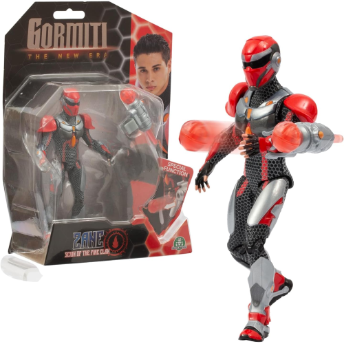 $ GORMITI - NEW ERA PERS. 15 CM SCION CON FUNZ. ATTACCO