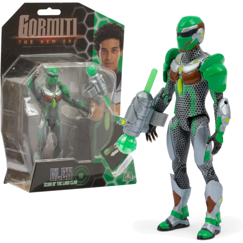 $ GORMITI - NEW ERA PERS. 15 CM SCION CON FUNZ. ATTACCO