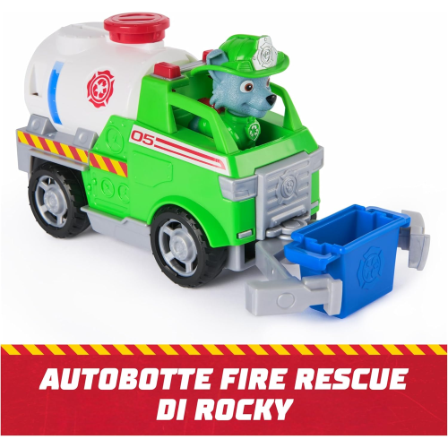 PAW PATROL-FIRE RESCUE-ROCKY