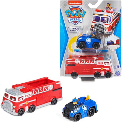 PAW PATROL - DIE CAST CAMION POMPIERI & MARSHALL