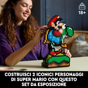 M.BROSS LEGO - S.MARIO WORLD - MARIO & YOSHI