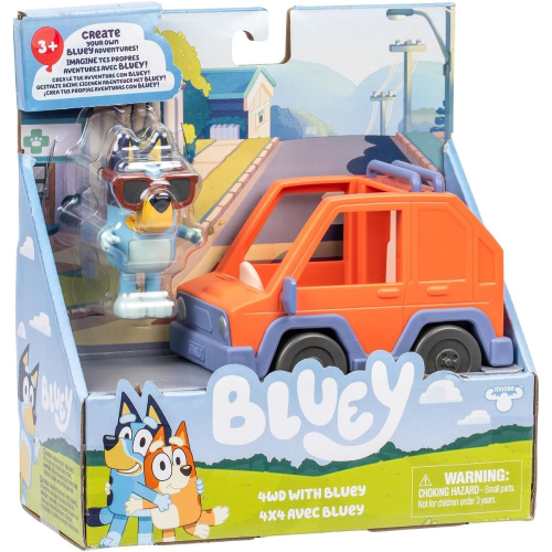 BLUEY- MINI VEICOLOCON PERS.