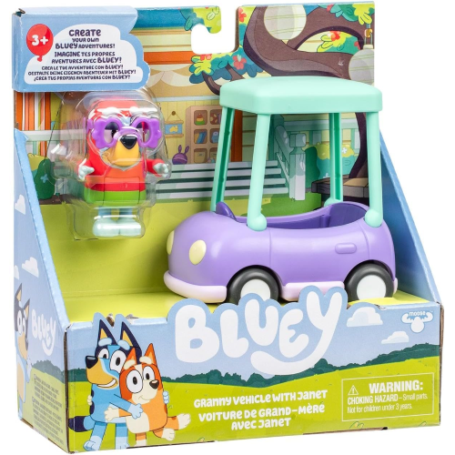 BLUEY- MINI VEICOLOCON PERS.