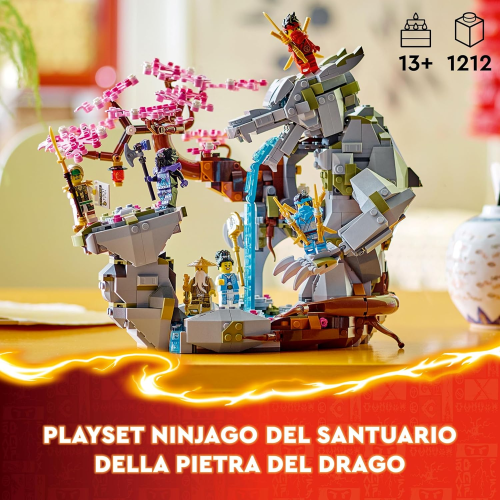 NINJAGO - SANTUARIO DELLA PIETRA DEL D....