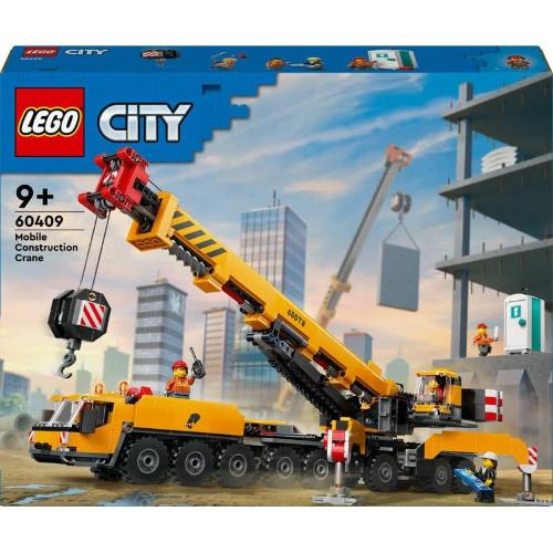 CITY- GRU DA CANTIERE MOBILE GIALLA