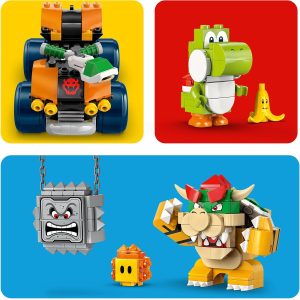 M.BROSS LEGO - MARIO KART CASTELLO DI BOWSER