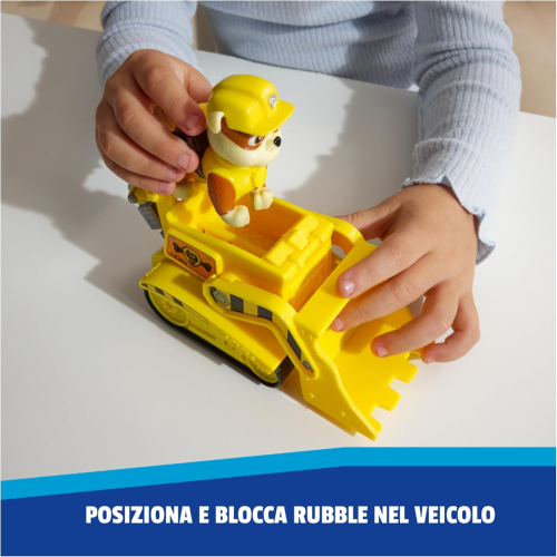 PAW PATROL- VEICOLO BASE - RUBBLE