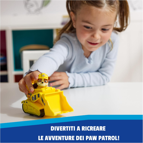 PAW PATROL- VEICOLO BASE - RUBBLE