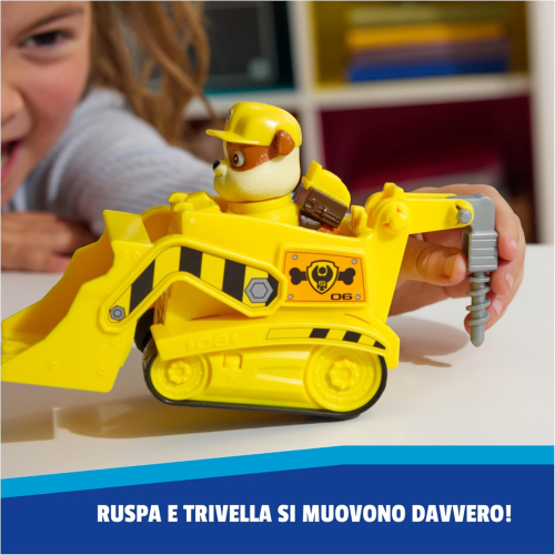 PAW PATROL- VEICOLO BASE - RUBBLE