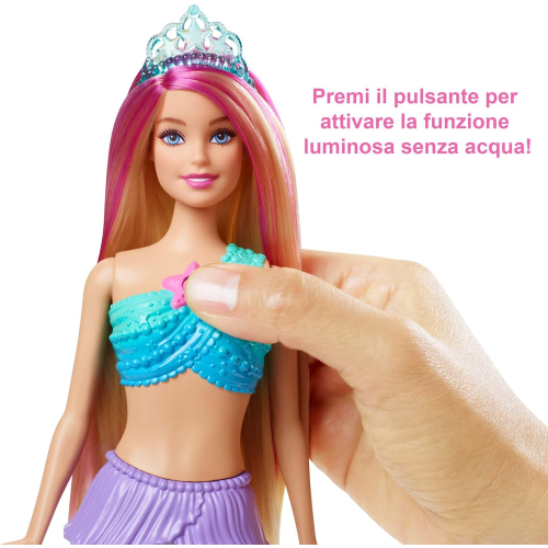BARBIE - SIRENA MAGICA LUCI SCINTILLANTE