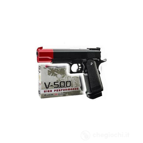 PISTOLA - AIR SOFT V-500 CAL 6MM