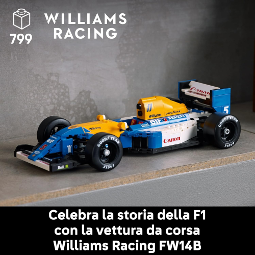 ICONS - WILLIAMS RACING FW14B E NIGE...