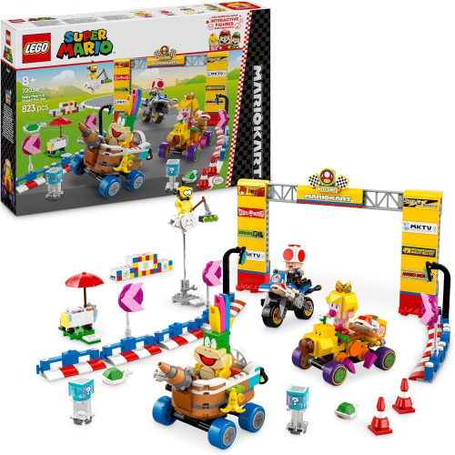 M.BROSS LEGO - MARIO KART BABY PEACH E GRAN PREMIO
