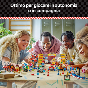 M.BROSS LEGO - MARIO KART BABY PEACH E GRAN PREMIO