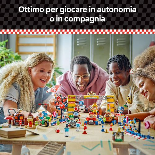 M.BROSS LEGO - MARIO KART BABY PEACH E GRAN PREMIO