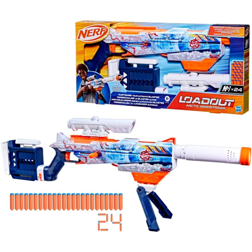 $ NERF - LOADOUT ARTIC ZEROSTRIKER