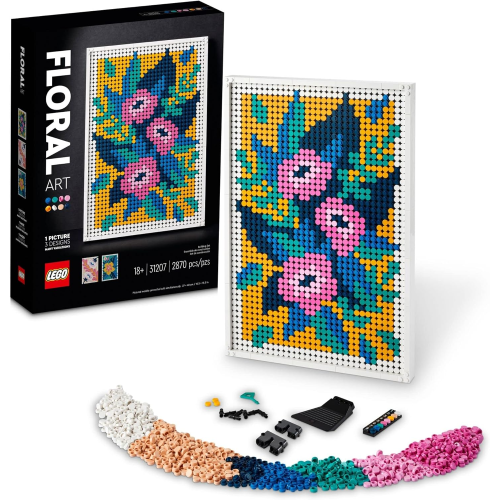 ART- FLORAL LEGO