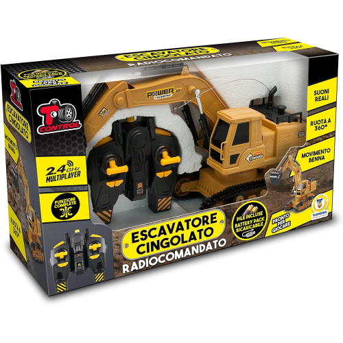 R/C-  ESCAVATORE CINGOLATO 8 FUNZ.