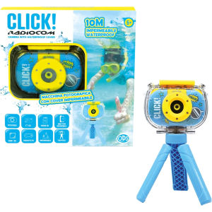 RADIOCOM - FOTOCAMERA CLICK ! 3 C/COVER IMPERMIABILE