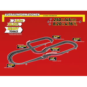 PISTA - CARRERA EL. FERRARI  POWER RACING