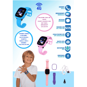 RADIOCOM - WATCH PHONE 4G/WI-FI PER BAMBINI