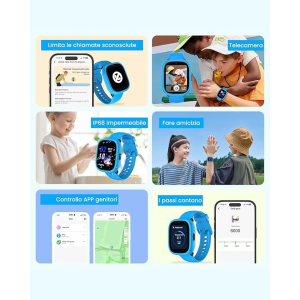 RADIOCOM - WATCH PHONE 4G/WI-FI PER BAMBINI