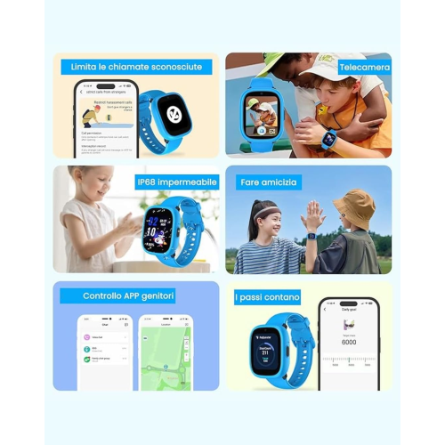 RADIOCOM - WATCH PHONE 4G/WI-FI PER BAMBINI